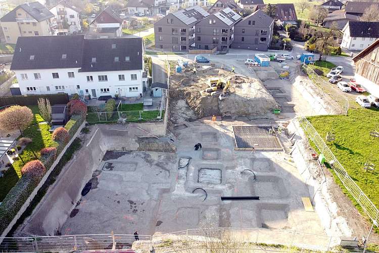 Projekt Eichmatt Aushub